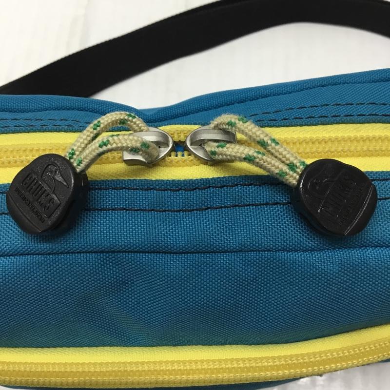 チャムス CHUMS ショルダーバッグ ショルダーバッグ CORDURA ペンギン ワンポイント 青 / ブルー / X 黄 / イエロー / X 黒 / ブラック /  レディース USED 古着 中古 10111992