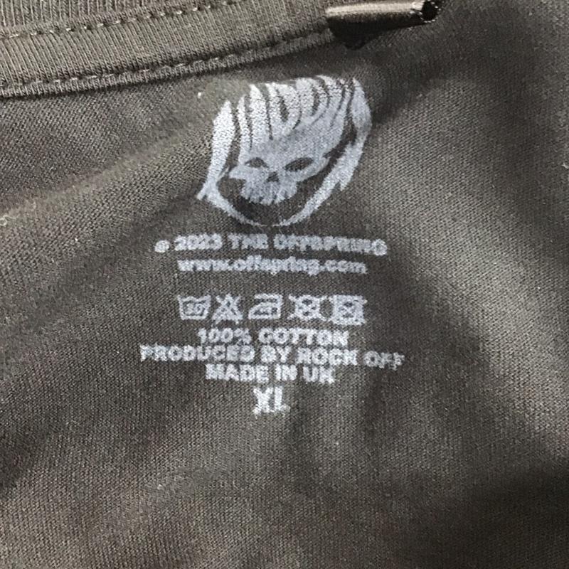 古着 USED Tシャツ 半袖 半袖カットソー プリントTシャツ クルーネックカットソー XL プリント 黒 / ブラック /  メンズ USED 古着 中古 10137626