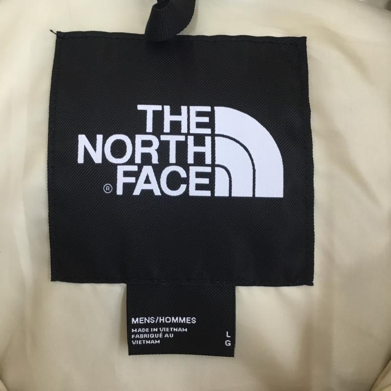 ザノースフェイス THE NORTH FACE ジャケット、上着 ダウンジャケット SHERPA NUPTSE JACKET シェルパ ヌプシ ジャケット NF0A5A84 ボア フリース L ロゴ、文字 白 / ホワイト / X ベージュ / ベージュ /  メンズ USED 古着 中古 10105682