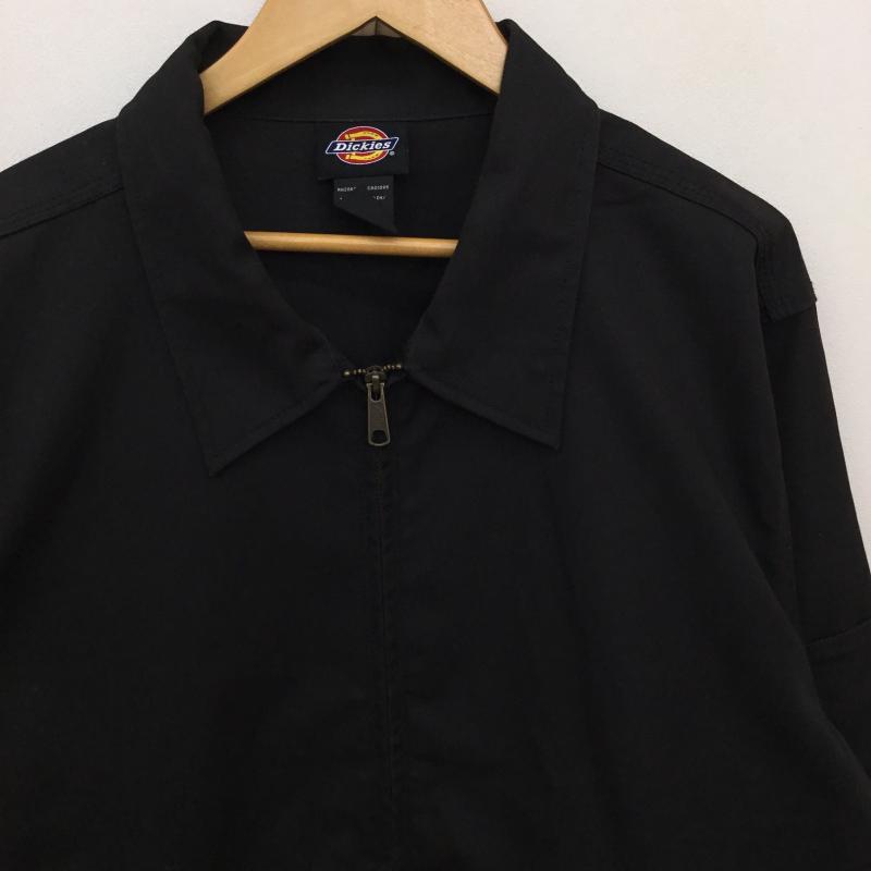 ディッキーズ Dickies ジャケット、上着 ジャケット、ブレザー XL 無地 黒 / ブラック /  メンズ USED 古着 中古 10135823