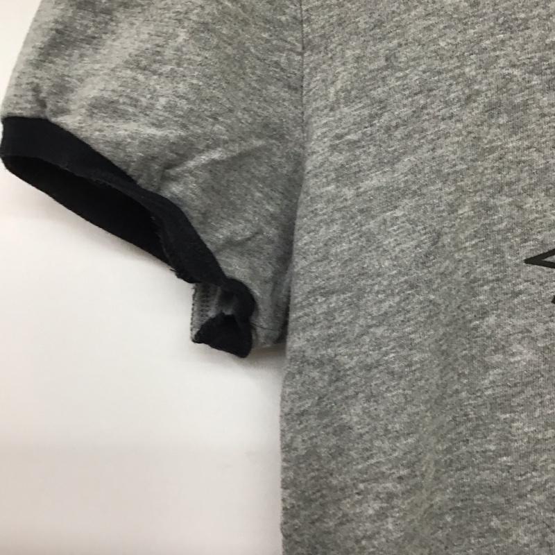 ナイキ NIKE Tシャツ 半袖 L プリント X ロゴ、文字 灰 / グレー /  レディース USED 古着 中古 10133420