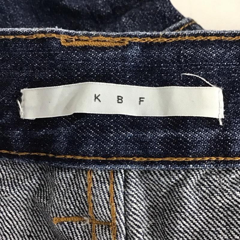 ケービーエフ KBF パンツ デニム、ジーンズ KB26-24D080 ボーイッシュペインターデニム 36 無地 インディゴ / インディゴ /  レディース USED 古着 中古 10134260