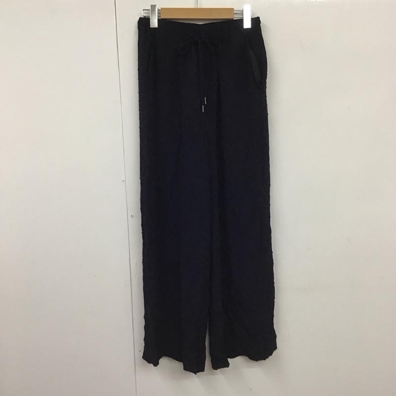 デミルクスビームス Demi-Luxe BEAMS ボトムス ボトムス 38 無地 黒 / ブラック /  レディース USED 古着 中古 10130832