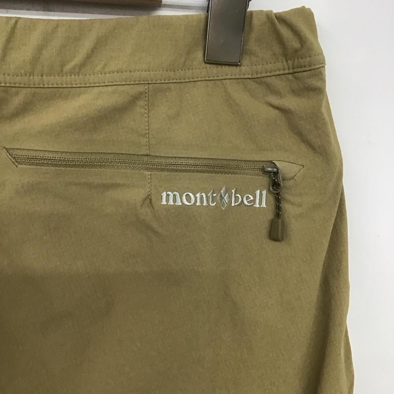 モンベル mont-bell パンツ ショートパンツ 1105672 サウスリムショーツ ハーフパンツ ショートパンツ M ロゴ、文字 ベージュ / ベージュ /  メンズ USED 古着 中古 10133521