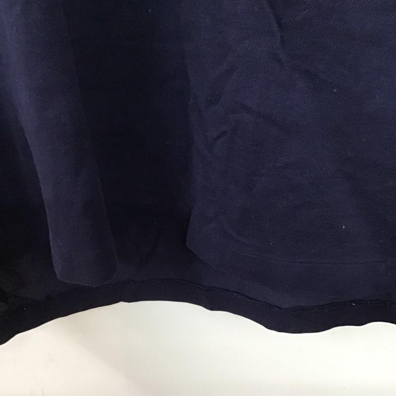 ポロゴルフラルフローレン POLOGOLF ポロシャツ 長袖 長袖ポロシャツ 長袖カットソー カラーシャツ L ロゴ、文字 紺 / ネイビー /  メンズ USED 古着 中古 10141470