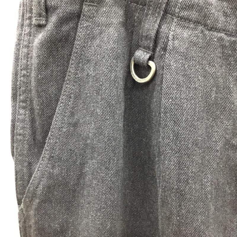 バックボーン BACK BONE パンツ チノパン BB13FW-P12 コットン タック入り L 無地 ダークグレー / ダークグレー /  メンズ USED 古着 中古 10119175