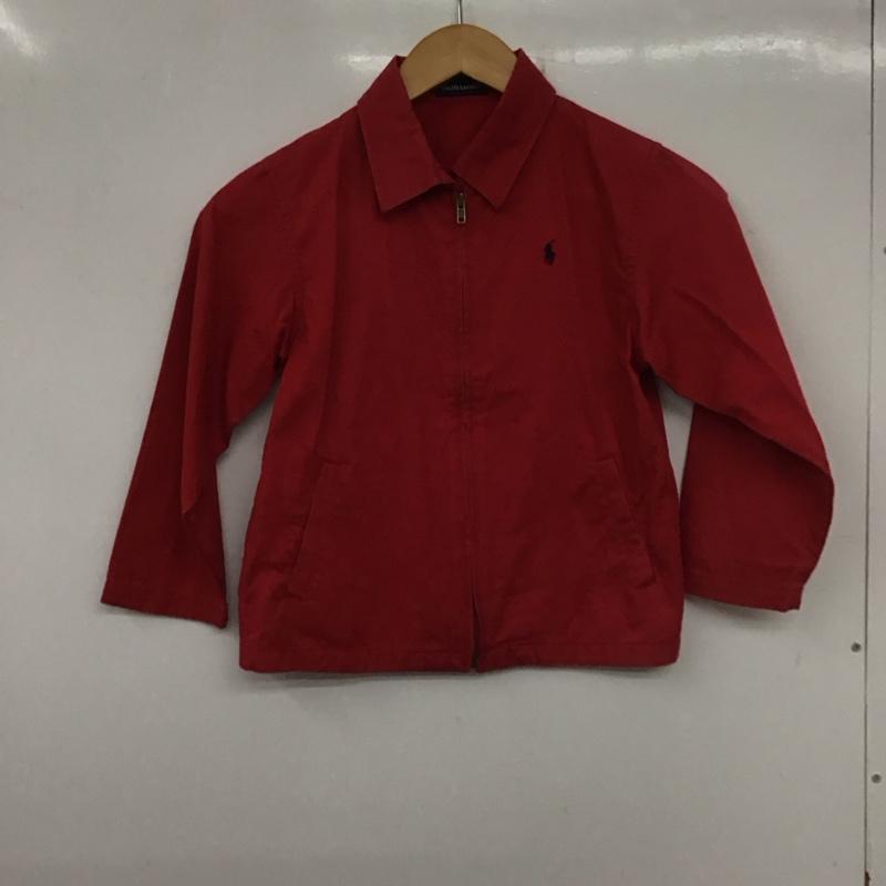 ラルフローレン RALPHLAUREN ジャケット、上着 ジャケット、ブレザー 120cm 無地 赤 / レッド /  ボーイズ USED 古着 中古 10140370