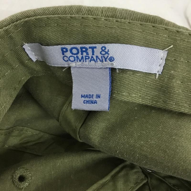 古着 USED 帽子 キャップ PORT&COMPANY DOG EMBROIDERY COTTON DAD CAP ビーグル 刺繍 カーキ / カーキ /  メンズ USED 古着 中古 10129096
