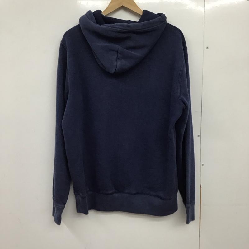 ポロバイラルフローレン Polo by RALPH LAUREN パーカー 長袖 長袖パーカー プルオーバーパーカー スウェット L ロゴ、文字 紺 / ネイビー /  メンズ USED 古着 中古 10150067
