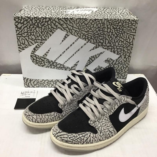 ナイキ NIKE スニーカー スニーカー CZ0790 001 AIR JORDAN 1 LOW OG 29cm 箱有 29.0cm ロゴ、文字 黒 / ブラック / X 灰 / グレー /  メンズ USED 古着 中古 10113420