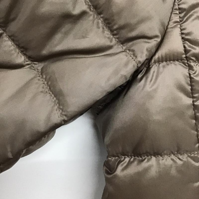 ユニクロ UNIQLO ジャケット、上着 ダウンジャケット L 無地 茶 / ブラウン /  レディース USED 古着 中古 10150919