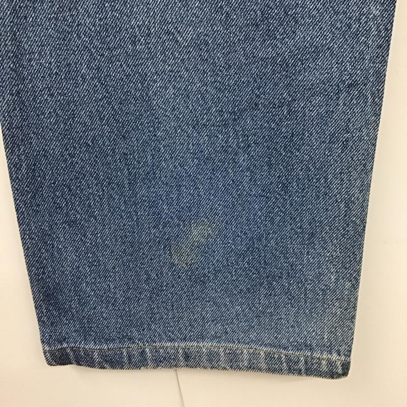 リーバイストラウスアンドコー Levi Strauss & co. パンツ デニム、ジーンズ デニムパンツ ストレートパンツ ワイドパンツ カジュアルパンツ 32インチ 無地 インディゴ / インディゴ /  メンズ USED 古着 中古 10120502