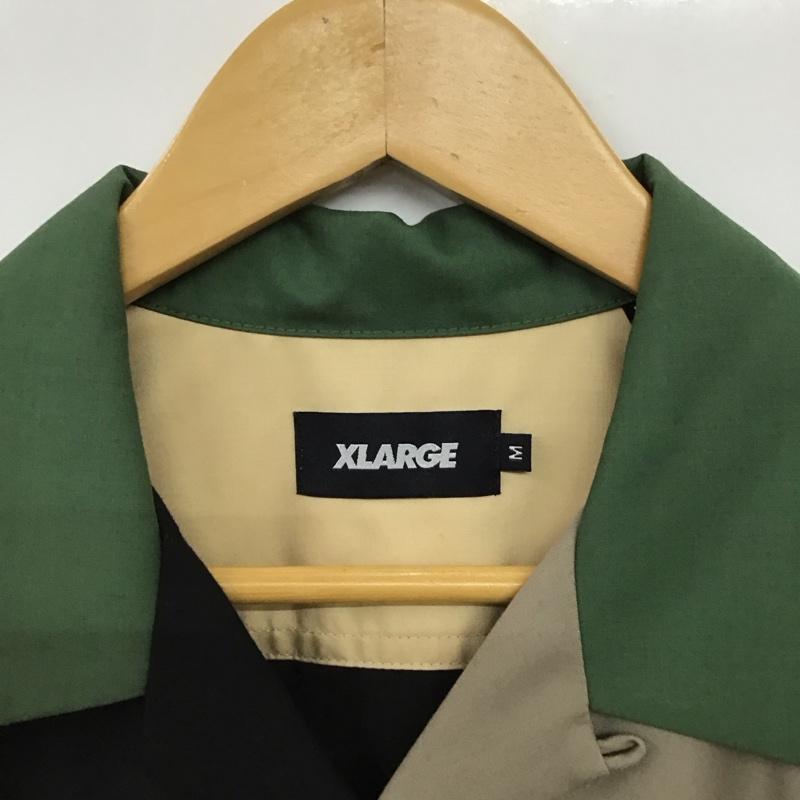 エクストララージ XLARGE シャツ、ブラウス 半袖 半袖シャツ プリントシャツ ポケットシャツ M ロゴ、文字 マルチカラー / マルチカラー /  メンズ USED 古着 中古 10150260