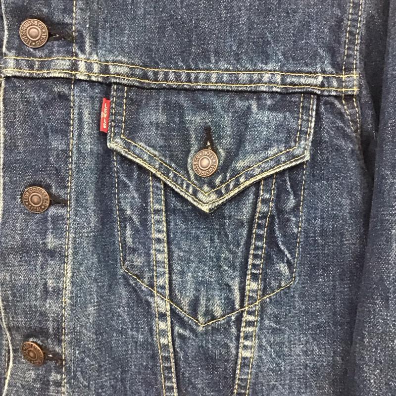 リーバイストラウスアンドコー Levi Strauss & co. ジャケット、上着 ジャンパー、ブルゾン デニムジャケット Gジャン アウター カジュアルジャケット 40 無地 インディゴ / インディゴ /  メンズ USED 古着 中古 10133620