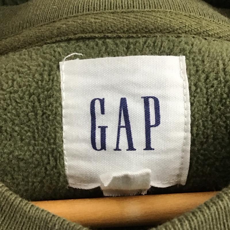 ギャップ GAP トレーナー 長袖 フリース XS 無地 カーキ / カーキ /  メンズ USED 古着 中古 10141132