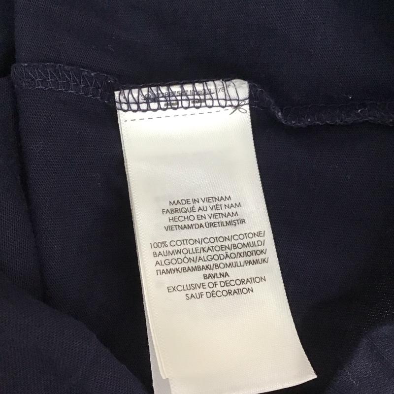 ポロラルフローレン POLO RALPH LAUREN Tシャツ 半袖 半袖カットソー プリントTシャツ Vネックカットソー S ロゴ、文字 紺 / ネイビー /  メンズ USED 古着 中古 10145056