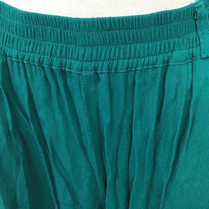 フリークスストア FREAK S STORE ボトムス ボトムス 213-3444 イージーパンツ カラーパンツ FREE 無地 緑 / グリーン /  レディース USED 古着 中古 10114948