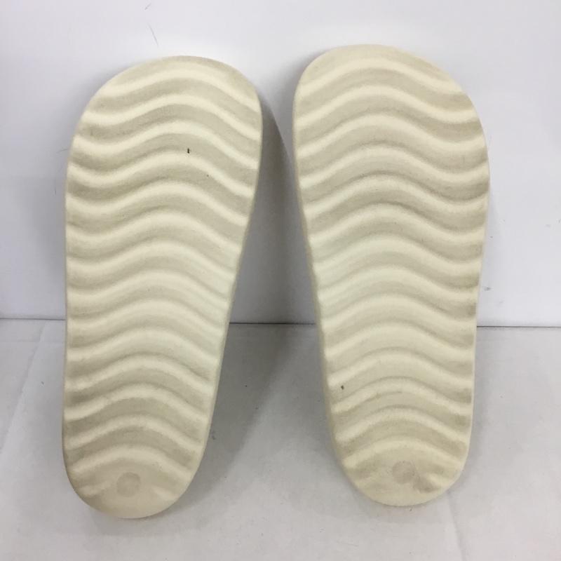 アディダス adidas サンダル サンダル アディレッタ Adilette Lumia 25.5cm 箱有 25.5cm ロゴ、文字 アイボリー / アイボリー /  メンズ USED 古着 中古 10139958