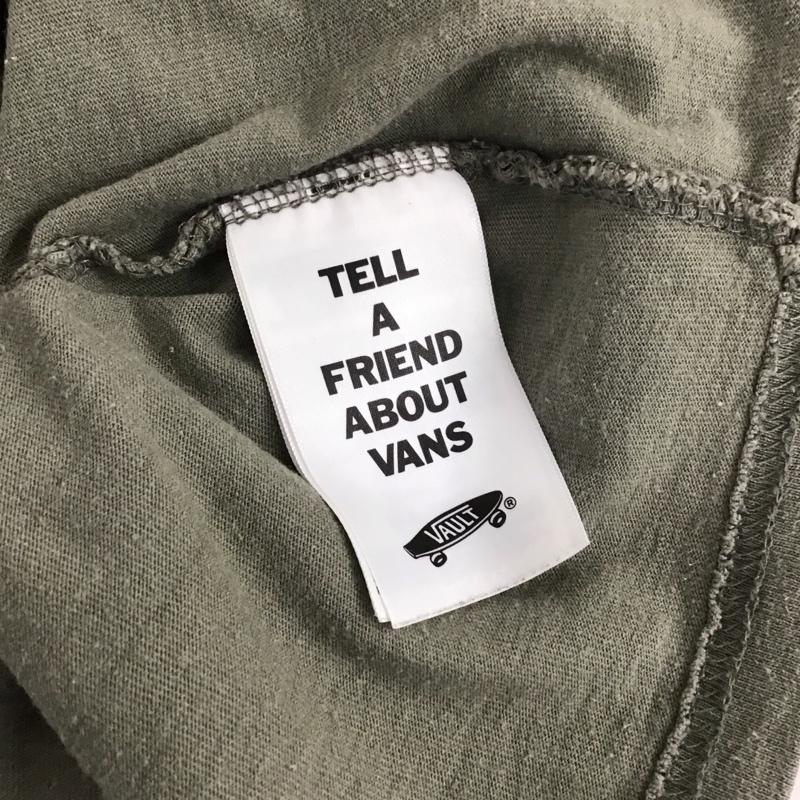 ダブルタップス WTAPS Tシャツ 半袖 半袖カットソー プリントTシャツ クルーネックカットソー 3 ロゴ、文字 カーキ / カーキ /  メンズ USED 古着 中古 10139742
