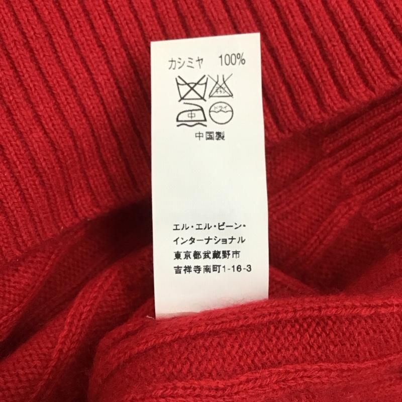 エルエルビーン L.L.Bean ニット、セーター 長袖 長袖ニットカットソー ニット セーター クルーネックニット S  赤 / レッド /  メンズ USED 古着 中古 10111458