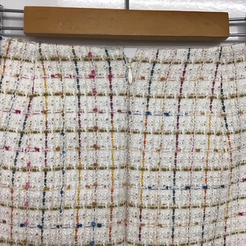 リリー ブラウン Lily Brown スカート ミニスカート LWFS184094 ツイードスカート 0  マルチカラー / マルチカラー /  レディース USED 古着 中古 10144017