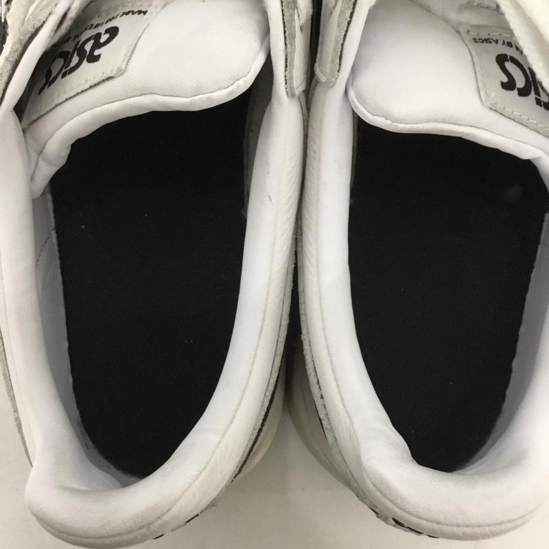 アシックス ASICS スニーカー スニーカー F461022 GEL-PTG 28.0cm ロゴ、文字 白 / ホワイト / X 黒 / ブラック /  メンズ USED 古着 中古 10130555