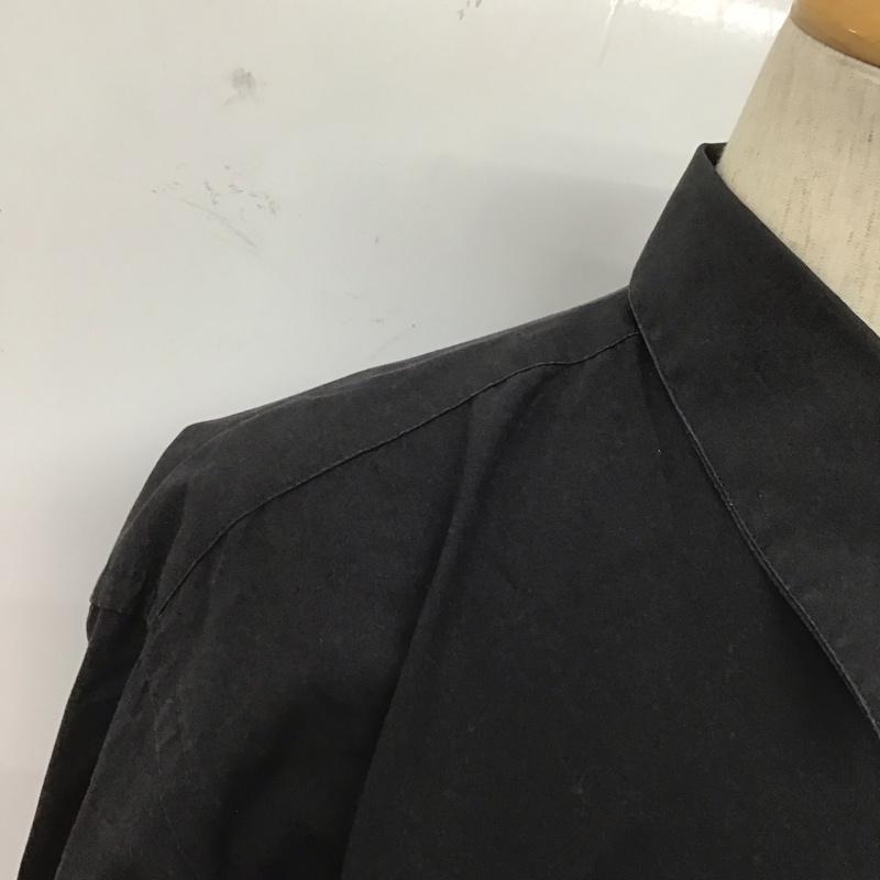 ディーケーエヌワイ DKNY シャツ、ブラウス 長袖 長袖 無地 黒 / ブラック /  メンズ USED 古着 中古 10106358