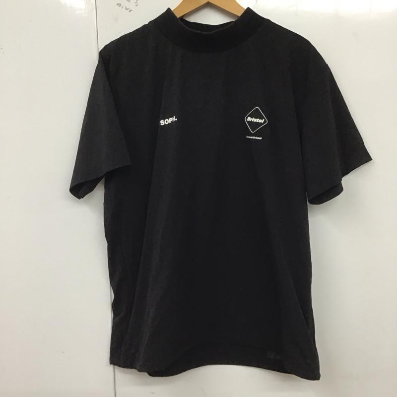 エフシーレアルブリストル F.C.Real Bristol カットソー 半袖 fcrb-230044 2023SS DOT AIR SS PISTE 半袖カットソー プリントTシャツ S ロゴ、文字 黒 / ブラック /  メンズ USED 古着 中古 10128729