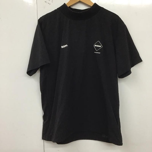 エフシーレアルブリストル F.C.Real Bristol カットソー 半袖 fcrb-230044 2023SS DOT AIR SS PISTE 半袖カットソー プリントTシャツ S ロゴ、文字 黒 / ブラック /  メンズ USED 古着 中古 10128729