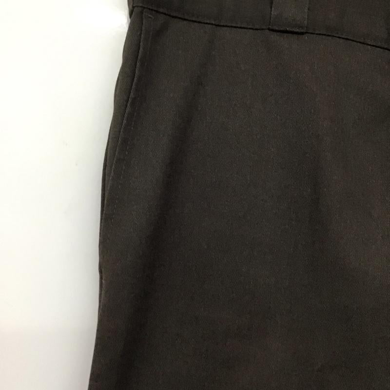 ディッキーズ Dickies パンツ ワークパンツ、ペインターパンツ ワークパンツ ワイドパンツ カジュアルパンツ 34 ロゴ、文字 茶 / ブラウン /  メンズ USED 古着 中古 10144945