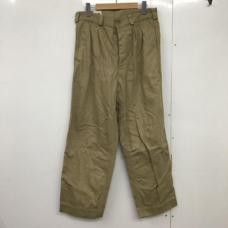 ミリタリー ミリタリー パンツ ワークパンツ、ペインターパンツ ワークパンツ ワイドパンツ ミリタリーパンツ フランス軍 M52 復刻 無地 ベージュ / ベージュ /  メンズ USED 古着 中古 10141638