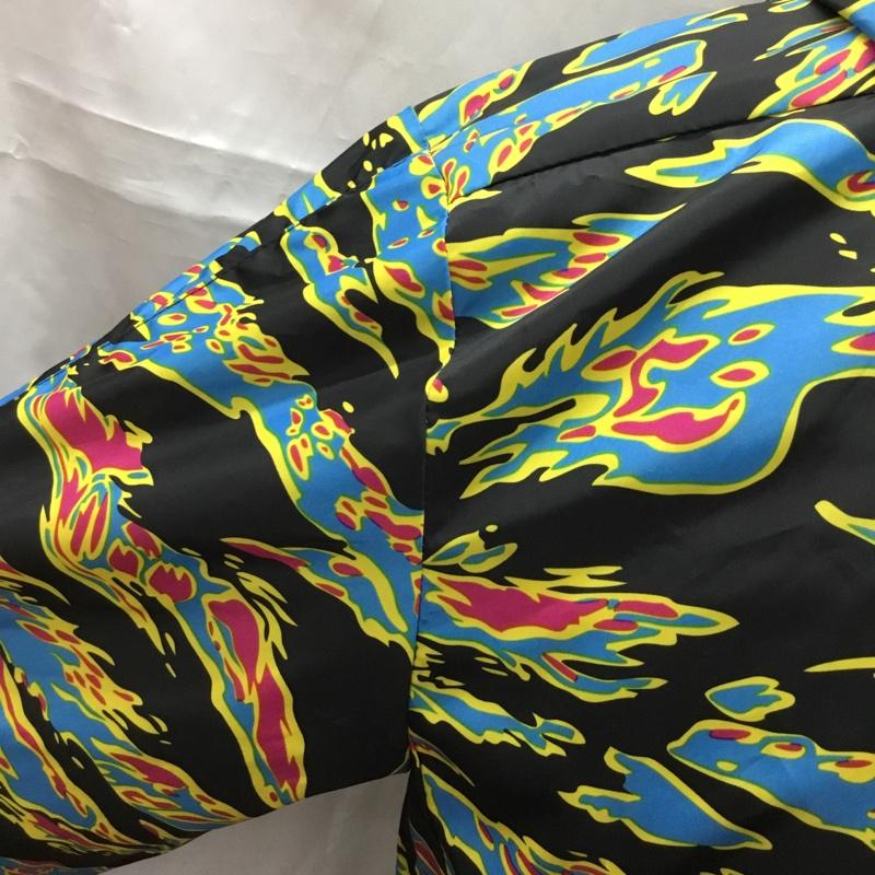 ハーレー Hurley ジャケット、上着 ジャケット、ブレザー 0100691 ジップアップ L 総柄 マルチカラー / マルチカラー /  メンズ USED 古着 中古 10112388