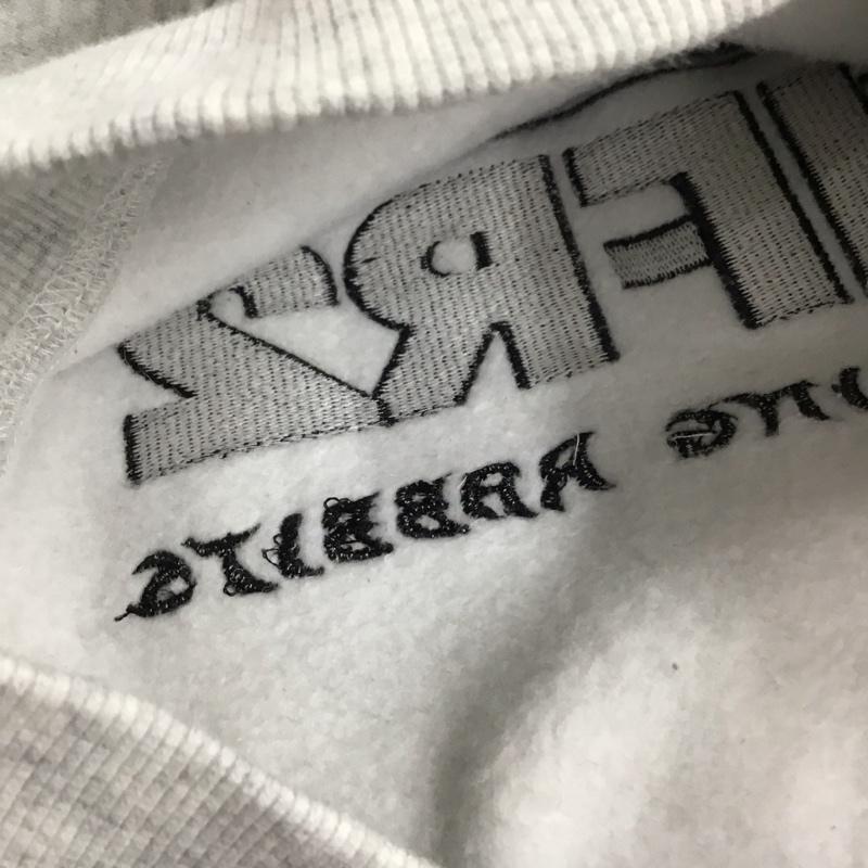 エフアールツー FR2 トレーナー 長袖 長袖トレーナー スウェット クルーネック プルオーバー L ロゴ、文字 灰 / グレー /  メンズ USED 古着 中古 10145311