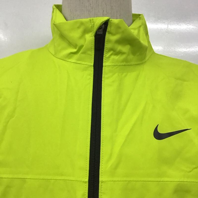 ナイキ NIKE ウェア ウェア 617866-307 ゴルフ レインウェア ジャケット パンツ M ロゴ、文字 黄 / イエロー / X 黒 / ブラック /  メンズ USED 古着 中古 10142289