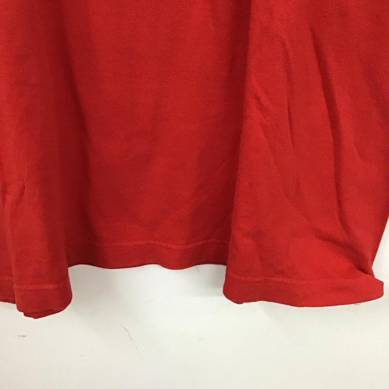 メジャーリーグベースボール MLB Tシャツ 半袖 M 無地 X プリント 赤 / レッド /  メンズ USED 古着 中古 10130155