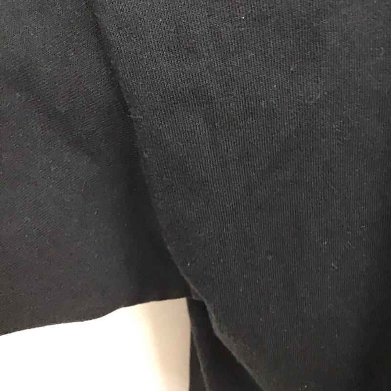 フラグスタフ FLAGSTUFF Tシャツ 半袖 半袖カットソー プリントTシャツ クルーネックカットソー ロゴ、文字 黒 / ブラック /  メンズ USED 古着 中古 10115615