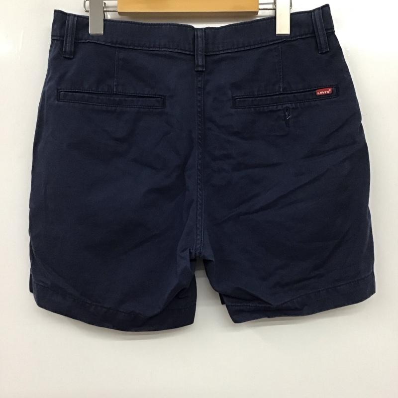 リーバイス Levi s パンツ ショートパンツ ショートパンツ ハーフパンツ カジュアルパンツ 30インチ 無地 紺 / ネイビー /  メンズ USED 古着 中古 10135757