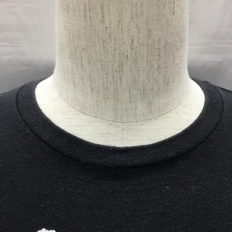 ステューシー STUSSY Tシャツ 半袖 半袖カットソー プリントTシャツ クルーネックカットソー S ロゴ、文字 黒 / ブラック /  メンズ USED 古着 中古 10116727