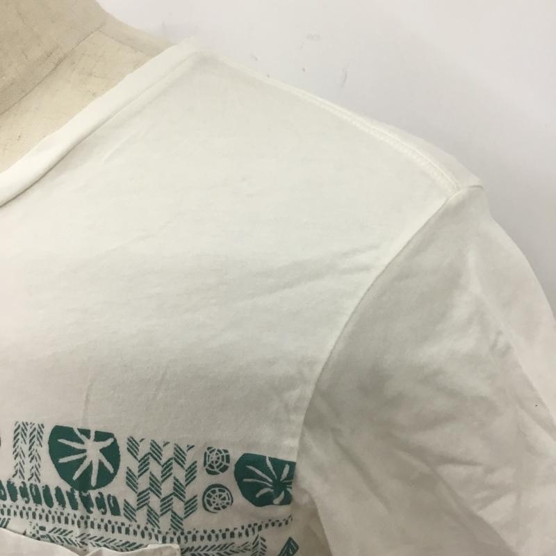 パタゴニア patagonia Tシャツ 半袖 39196sp18 半袖カットソー プリントTシャツ クルーネックカットソー S プリント 白 / ホワイト /  メンズ USED 古着 中古 10120844