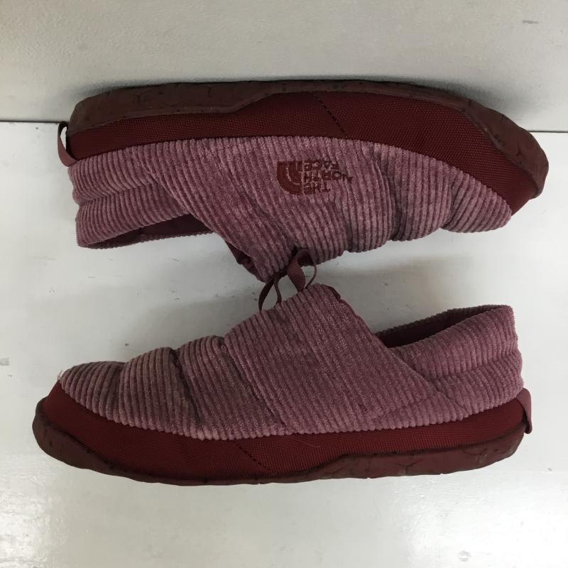 ザノースフェイス THE NORTH FACE スリッポン スリッポン NFW02272 Nuptse Mule Corduroy ヌプシ 23.5cm ロゴ、文字 桃 / ピンク /  レディース USED 古着 中古 10144212