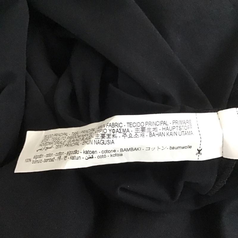 ザラ ZARA ワンピース ロングスカート M 無地 X バンダナ柄 黒 / ブラック /  レディース USED 古着 中古 10114144