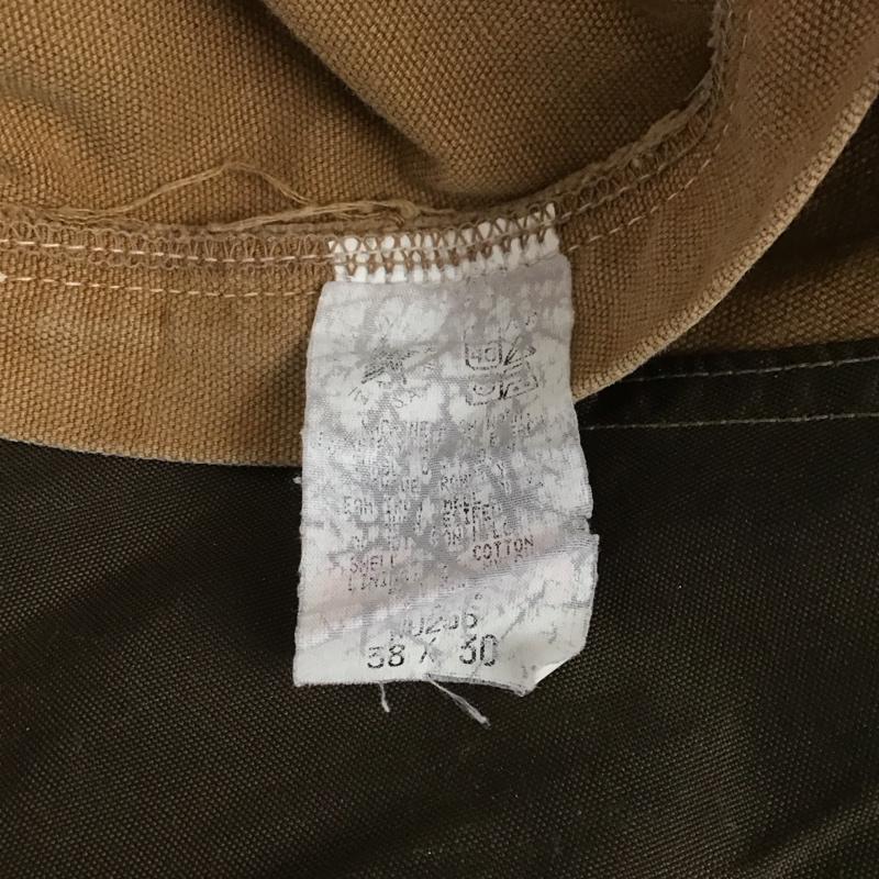 カーハート Carhartt パンツ ワークパンツ、ペインターパンツ ワークパンツ ワイドパンツ カジュアルパンツ 38インチ 無地 茶 / ブラウン /  メンズ USED 古着 中古 10126518