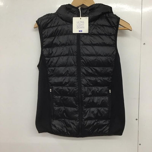 ユニクロ UNIQLO ベスト ベスト 211-157355 ウルトラライトダウンベスト M 無地 黒 / ブラック /  レディース USED 古着 中古 10143040
