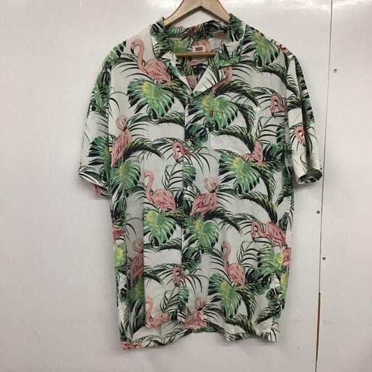 リーバイス Levi s シャツ、ブラウス 半袖 半袖シャツ プリントシャツ ポケットシャツ アロハシャツ M プリント マルチカラー / マルチカラー /  メンズ USED 古着 中古 10132573