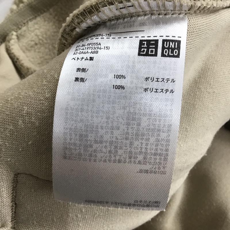 ユニクロ UNIQLO カーディガン 長袖 341-419753 ボアフリースVネックカーディガン XL 無地 ベージュ / ベージュ /  メンズ USED 古着 中古 10130763