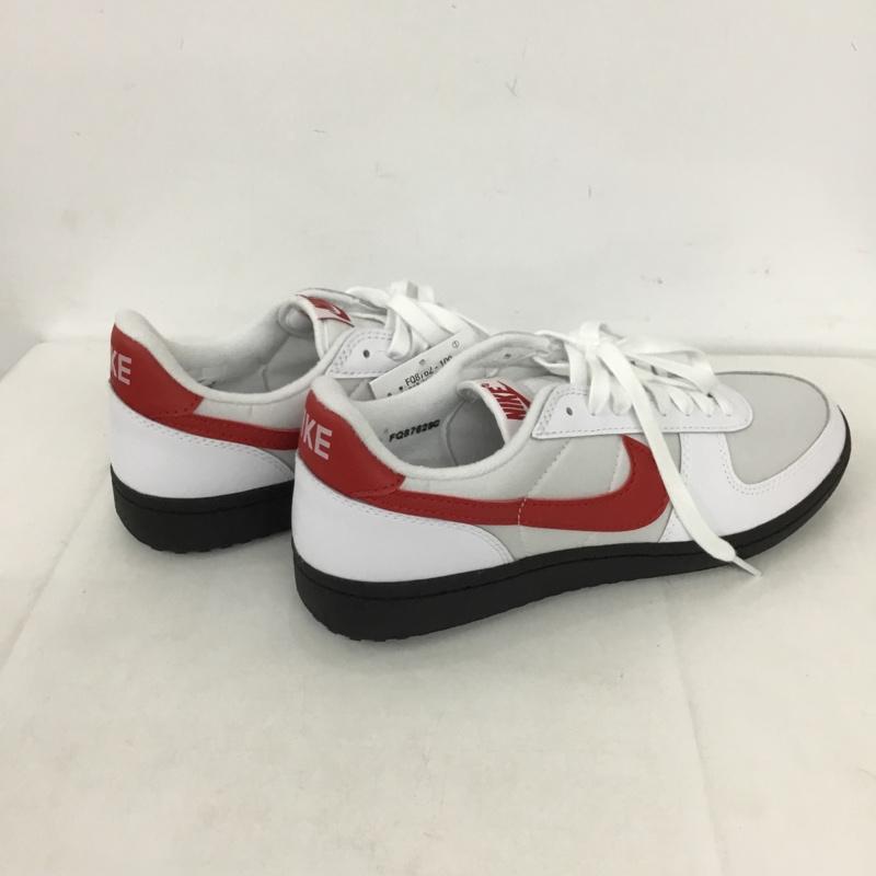 ナイキ NIKE スニーカー スニーカー FQ8762-100 FIELD GENERAL 82 SP 28.5cm 28.5cm ロゴ、文字 白 / ホワイト / X 灰 / グレー / X 赤 / レッド /  メンズ USED 古着 中古 10130767