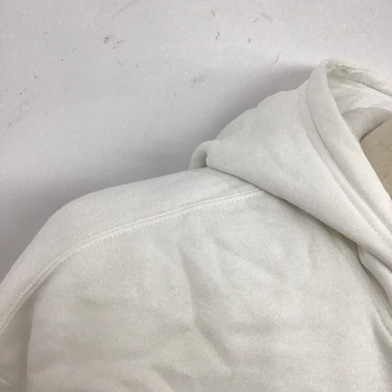 ナイキ NIKE パーカー 長袖 cq0242-100 XL ロゴ、文字 X プリント 白 / ホワイト /  メンズ USED 古着 中古 10119756