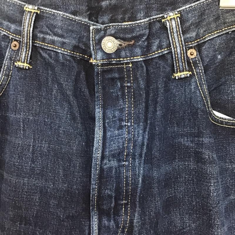 リーバイストラウスアンドコー Levi Strauss & co. パンツ デニム、ジーンズ デニムパンツ ワイドパンツ カジュアルパンツ 38 無地 インディゴ / インディゴ /  メンズ USED 古着 中古 10143412