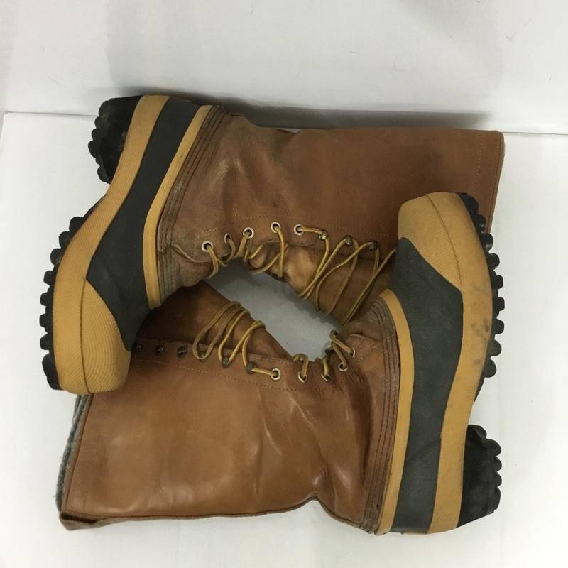 ホワイツブーツ WHITE S BOOTS ブーツ 一般 スノーブーツ ウィンターブーツ .レースアップ 無地 茶 / ブラウン /  メンズ USED 古着 中古 10129554
