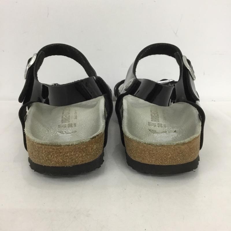 ビルケンシュトック BIRKENSTOCK サンダル サンダル BALI 24cm 24.0cm 無地 黒 / ブラック /  レディース USED 古着 中古 10150245